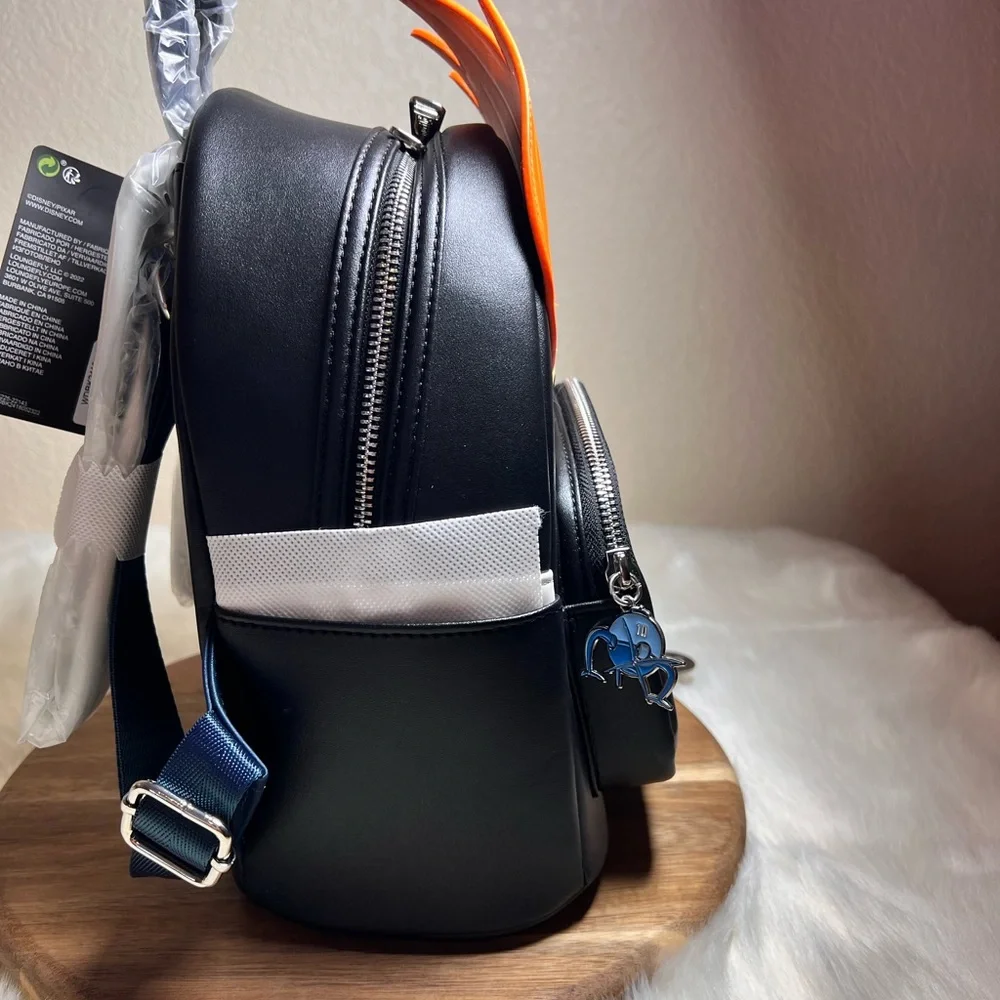Loungefly Disney Pixar The Incredibles Villains Scene Syndrome Mini Backpack NWT